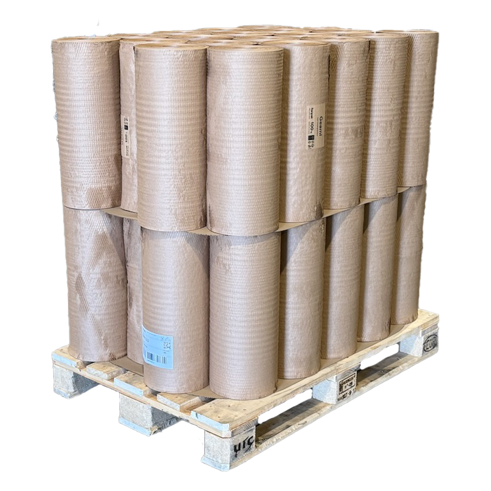 Ranpak Geami Brown Kraft DieCut Paper 500mm x 250m (420m expanded)