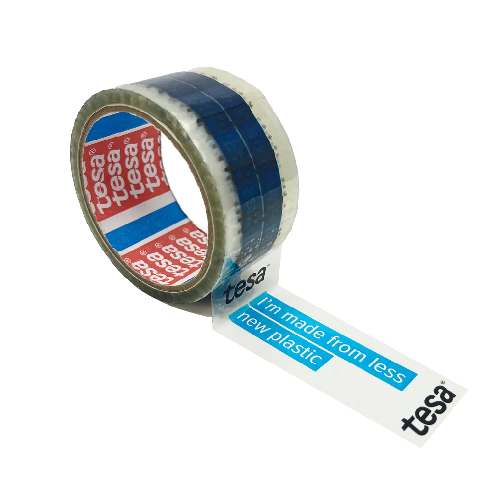 Tesa 60432 Recycled Polyester Packaging Tape 48mm x50m (up to 15kg)